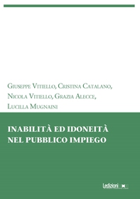 Inabilità ed idoneità nel pubblico impiego - Librerie.coop