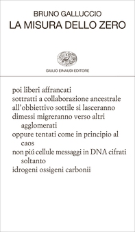 La misura dello zero - Librerie.coop La misura dello zero - Librerie.coop