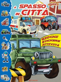 A spasso in città. Super cars. Con adesivi - Librerie.coop