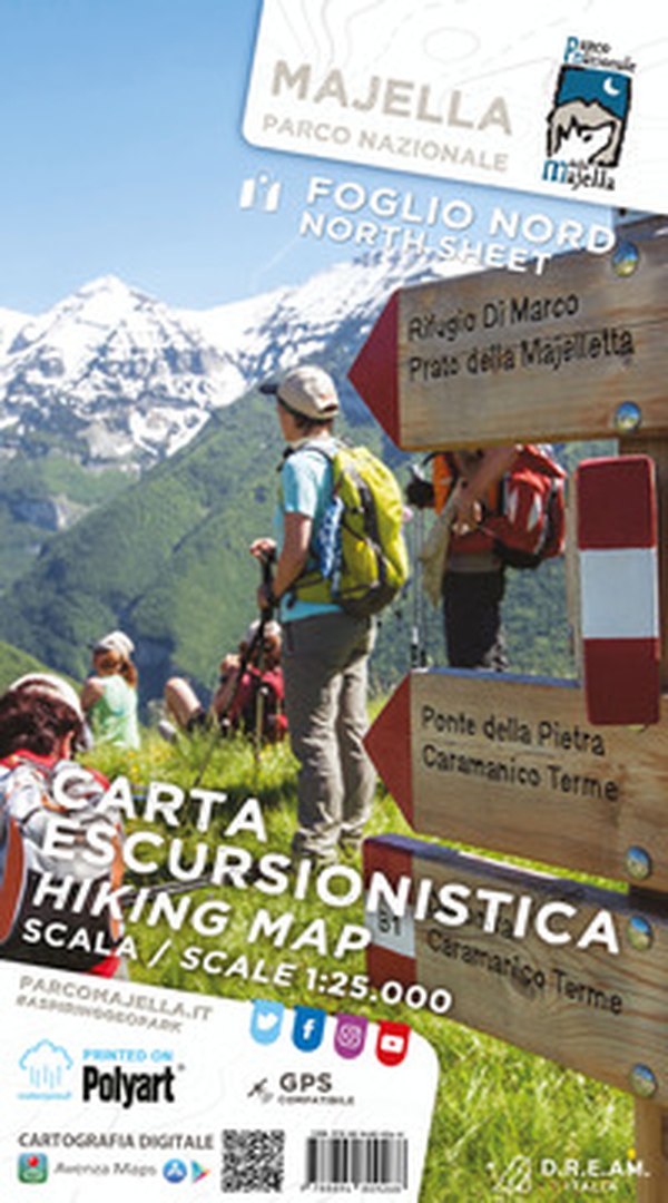 Carta escursionistica Parco Nazionale della Majella. Scala 1:25.000 - Librerie.coop Carta escursionistica Parco Nazionale della Majella. Scala 1:25.000 - Librerie.coop