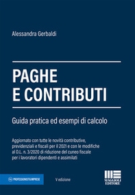 Paghe e contributi. Guida pratica ed esempi di calcolo - Librerie.coop