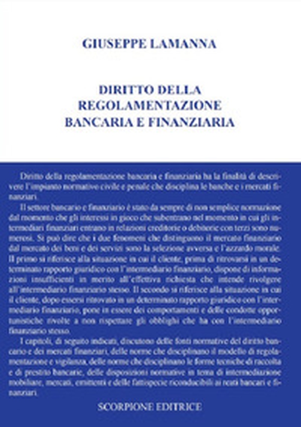 Diritto della regolamentazione bancaria e finanziaria - Librerie.coop Diritto della regolamentazione bancaria e finanziaria - Librerie.coop