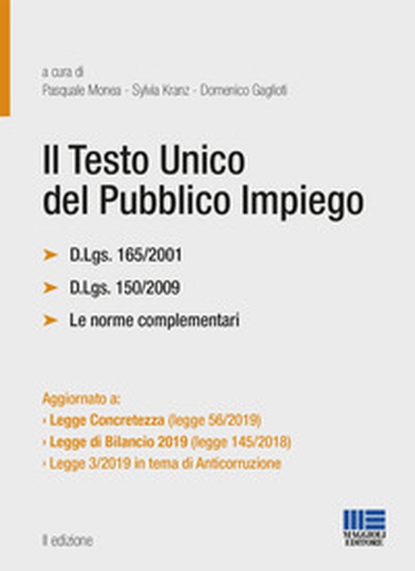 Il testo unico del pubblico impiego - Librerie.coop Il testo unico del pubblico impiego - Librerie.coop