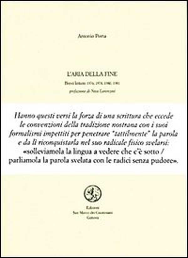L'aria della fine - Librerie.coop L'aria della fine - Librerie.coop