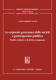 La corporate governance delle società a partecipazione pubblica - Librerie.coop