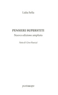 Pensieri superstiti - Librerie.coop