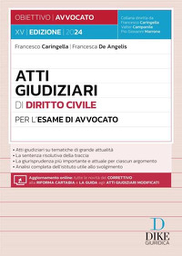 Atti giudiziari di diritto civile per l'esame di avvocato - Librerie.coop Atti giudiziari di diritto civile per l'esame di avvocato - Librerie.coop