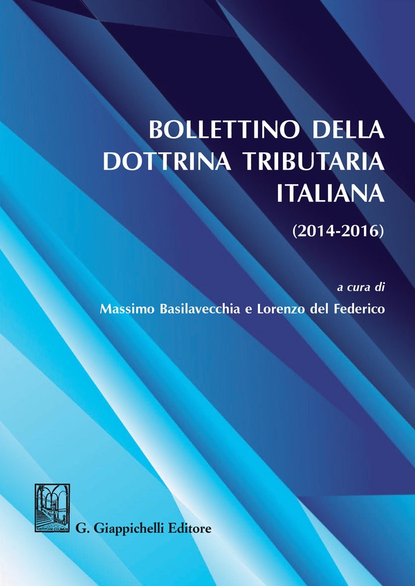 Bollettino della dottrina tributaria italiana - Librerie.coop Bollettino della dottrina tributaria italiana - Librerie.coop