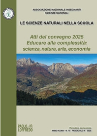 Le scienze naturali nella scuola - Vol. 73 - Librerie.coop