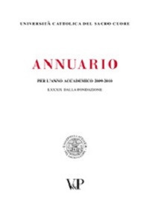 Annuario per l'anno accademico 2009-2010 - Librerie.coop Annuario per l'anno accademico 2009-2010 - Librerie.coop