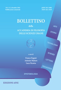 Bollettino della Accademia di filosofia delle scienze umane - Librerie.coop