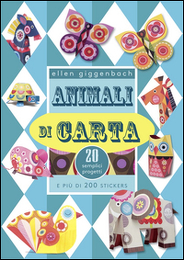 Animali di carta. Con 200 adesivi - Librerie.coop Animali di carta. Con 200 adesivi - Librerie.coop