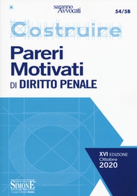 Costruire pareri motivati di diritto penale - Librerie.coop Costruire pareri motivati di diritto penale - Librerie.coop