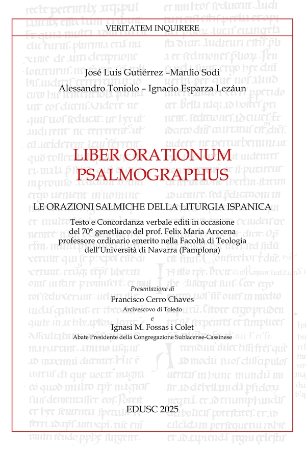 Liber Orationum Psalmographus - Librerie.coop Liber Orationum Psalmographus - Librerie.coop