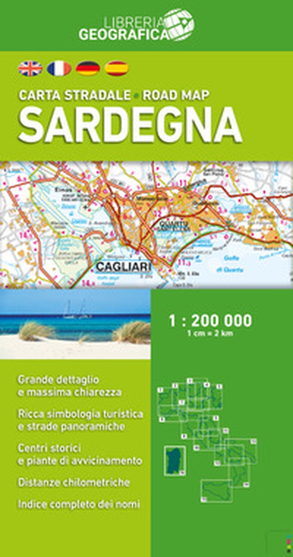 Sardegna. Carta stradale 1:200.000 - Librerie.coop Sardegna. Carta stradale 1:200.000 - Librerie.coop