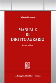 Manuale di diritto agrario - Librerie.coop