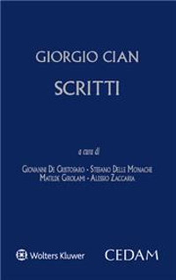 Giorgio Cian. Scritti - Librerie.coop Giorgio Cian. Scritti - Librerie.coop