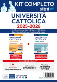 Kit completo EdiTEST. Università Cattolica. Medicina, odontoiatria, professioni sanitarie - Librerie.coop