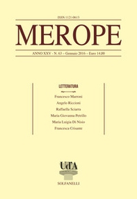 Merope - Vol. 63 - Librerie.coop