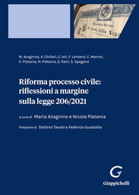 Riforma processo civile: riflessioni a margine sulla legge 206/2021 - Librerie.coop Riforma processo civile: riflessioni a margine sulla legge 206/2021 - Librerie.coop