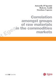 Correlation amongst Groups of Raw Materials in the Commodities Market - Librerie.coop