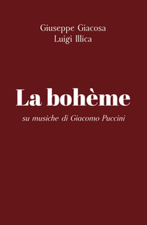 La bohème - Librerie.coop La bohème - Librerie.coop