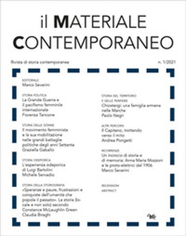Il materiale contemporaneo. Rivista di storia contemporanea - Librerie.coop Il materiale contemporaneo. Rivista di storia contemporanea - Librerie.coop