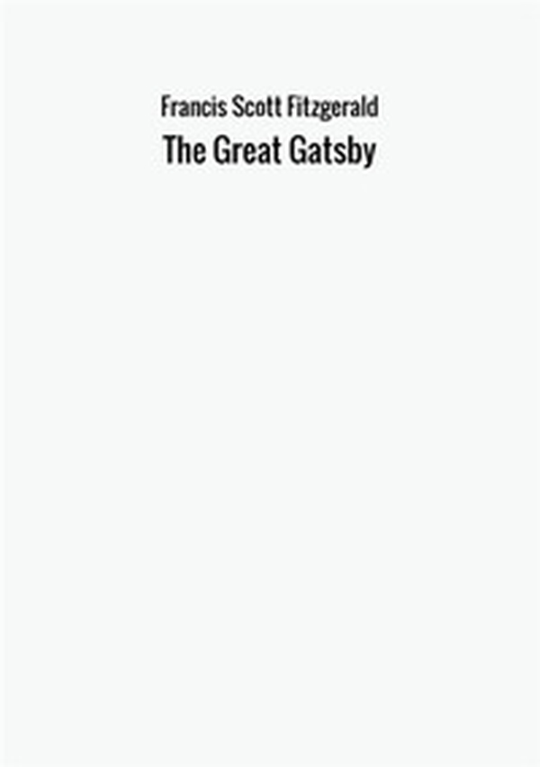 The great Gatsby - Librerie.coop The great Gatsby - Librerie.coop
