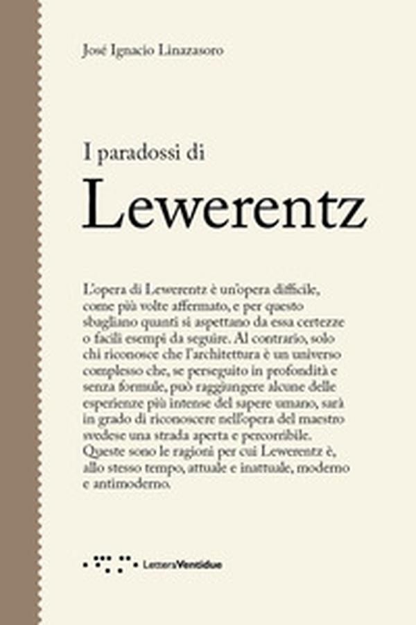 I paradossi di Lewerentz - Librerie.coop I paradossi di Lewerentz - Librerie.coop