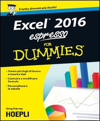 Excel 2016 Espresso for Dummies - Librerie.coop