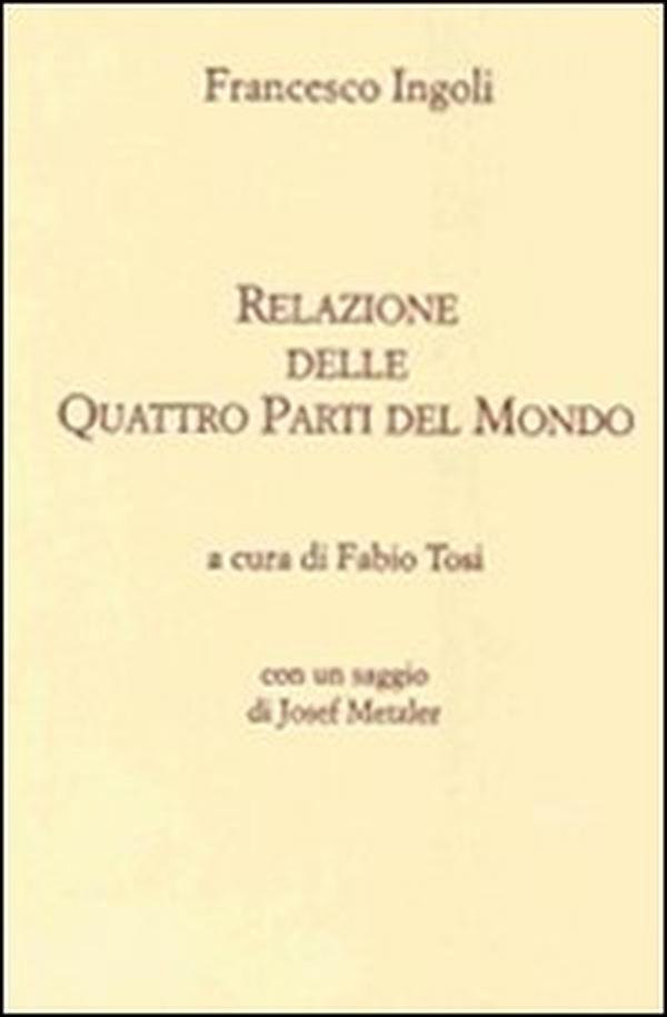 Relazione delle quattro parti del mondo - Librerie.coop