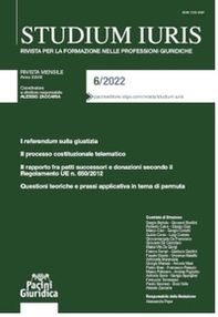 Studium iuris. Rivista per la formazione nelle professioni giuridiche - Librerie.coop