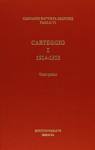 Carteggio - Vol. 1 - Librerie.coop Carteggio - Vol. 1 - Librerie.coop