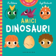 Amici dinosauri. Tira gira scopri - Librerie.coop