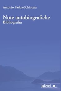 Note autobiografiche. Bibliografia - Librerie.coop