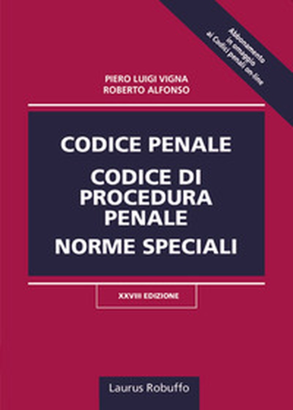 Codice penale, codice di procedura penale, norme speciali - Librerie.coop Codice penale, codice di procedura penale, norme speciali - Librerie.coop