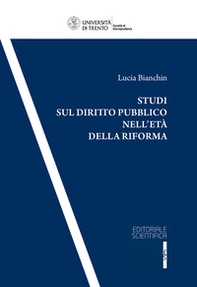 Studi sul diritto pubblico nell'età della riforma - Librerie.coop