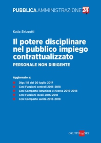 Il potere disciplinare nel pubblico impiego contrattualizzato - Librerie.coop