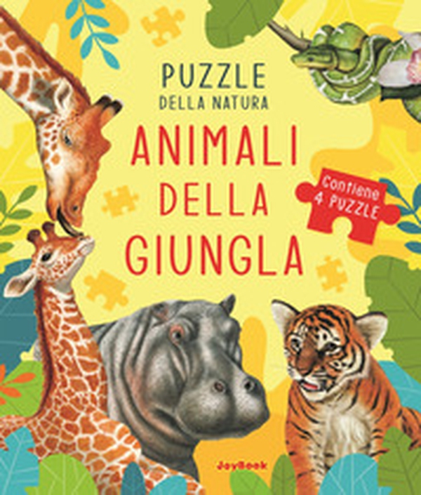 Animali della giungla. Puzzle della natura. Libro puzzle - Librerie.coop Animali della giungla. Puzzle della natura. Libro puzzle - Librerie.coop