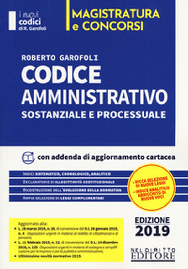 Codice amministrativo sostanziale e processuale - Librerie.coop Codice amministrativo sostanziale e processuale - Librerie.coop