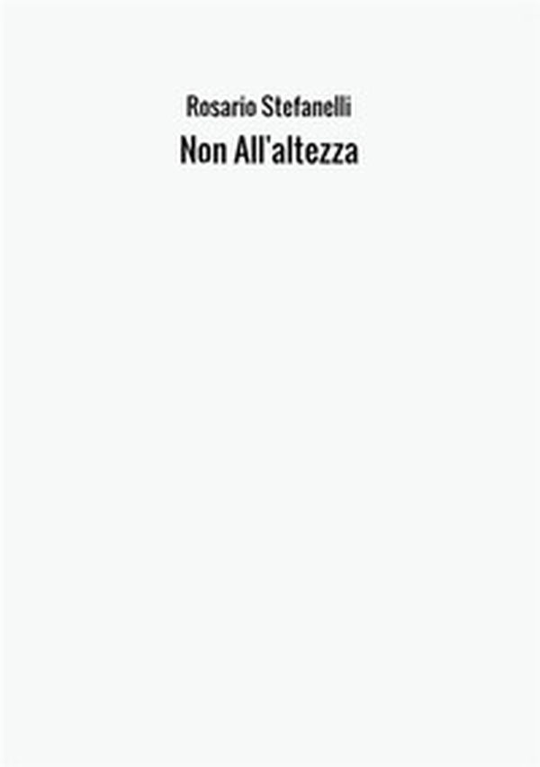 Non all'altezza - Librerie.coop Non all'altezza - Librerie.coop