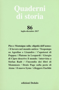 Quaderni di storia - Vol. 86 - Librerie.coop
