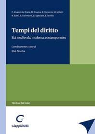 Tempi del diritto. Età medievale, moderna, contemporanea - Librerie.coop Tempi del diritto. Età medievale, moderna, contemporanea - Librerie.coop