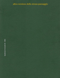 Altra versione dello stesso paesaggio. Ediz. italiana e inglese - Librerie.coop