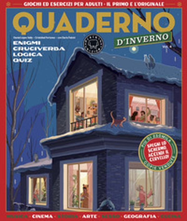 Quaderno di inverno. Giochi ed esercizi per adulti - Vol. 4 - Librerie.coop Quaderno di inverno. Giochi ed esercizi per adulti - Vol. 4 - Librerie.coop