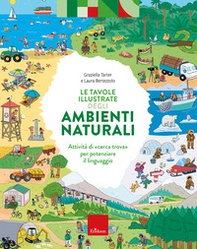 Le tavole illustrate degli ambienti naturali. Attività di cerca trova per potenziare il linguaggio - Librerie.coop