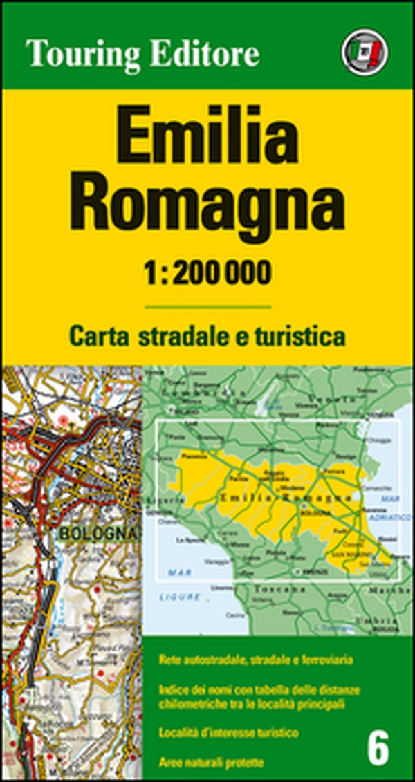 Emilia Romagna 1:200.000. Carta stradale e turistica - Librerie.coop Emilia Romagna 1:200.000. Carta stradale e turistica - Librerie.coop