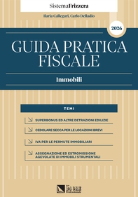 Guida Pratica Fiscale Immobili 2026 – Sistema Frizzera - Librerie.coop