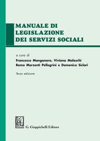 Manuale di legislazione dei servizi sociali - Librerie.coop