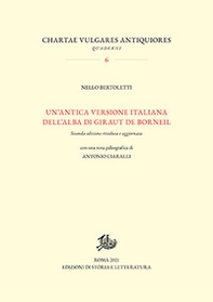 Un'antica versione italiana dell'«Alba» di Giraut de Borneil - Librerie.coop Un'antica versione italiana dell'«Alba» di Giraut de Borneil - Librerie.coop